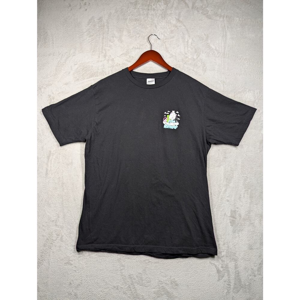 RipNDip “ FAM “ Zumiez 100k Black T- Shirt Exclusive Rare Size Large